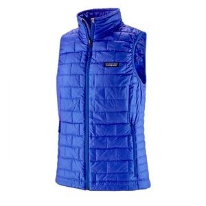 Patagonia Bright Blue Nano Puff Vest XS 💙 Rare Color